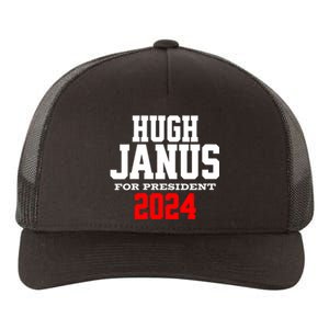 Hugh Janus Funny Presidential Election President 2024 Yupoong Adult 5-Panel Trucker Hat