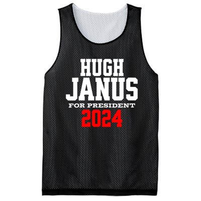 Hugh Janus Funny Presidential Election President 2024 Mesh Reversible Basketball Jersey Tank