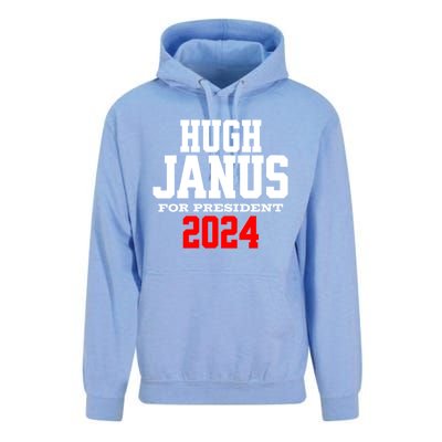 Hugh Janus Funny Presidential Election President 2024 Unisex Surf Hoodie