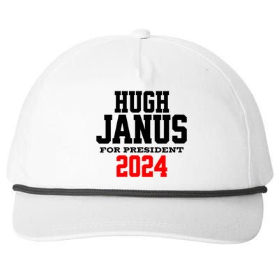 Hugh Janus Funny Presidential Election President 2024 Snapback Five-Panel Rope Hat