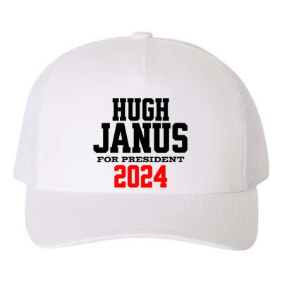 Hugh Janus Funny Presidential Election President 2024 Yupoong Adult 5-Panel Trucker Hat