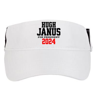 Hugh Janus Funny Presidential Election President 2024 Adult Drive Performance Visor