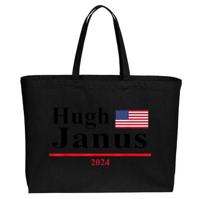 Hugh Janus Funny Presidential Election 2024 Parody Innuendo Cotton Canvas Jumbo Tote