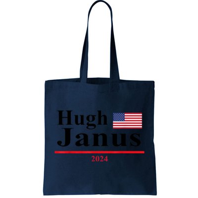 Hugh Janus Funny Presidential Election 2024 Parody Innuendo Tote Bag