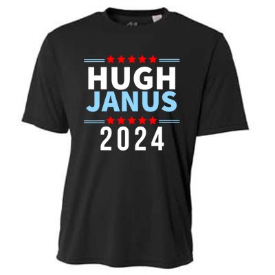 Hugh Janus Funny Presidential Election President 2024 Cooling Performance Crew T-Shirt