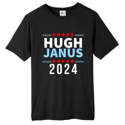 Hugh Janus Funny Presidential Election President 2024 Tall Fusion ChromaSoft Performance T-Shirt