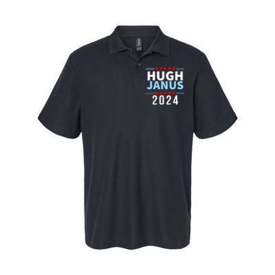 Hugh Janus Funny Presidential Election President 2024 Softstyle Adult Sport Polo