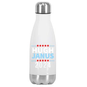 Hugh Janus Funny Presidential Election President 2024 Stainless Steel Insulated Water Bottle