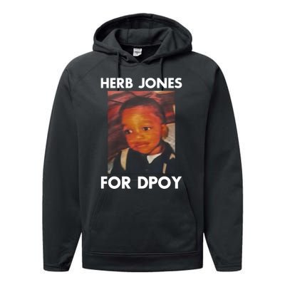 Herb Jones For Dpoy Performance Fleece Hoodie