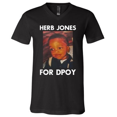 Herb Jones For Dpoy V-Neck T-Shirt