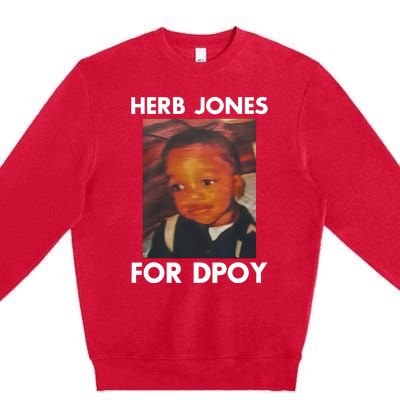 Herb Jones For Dpoy Premium Crewneck Sweatshirt