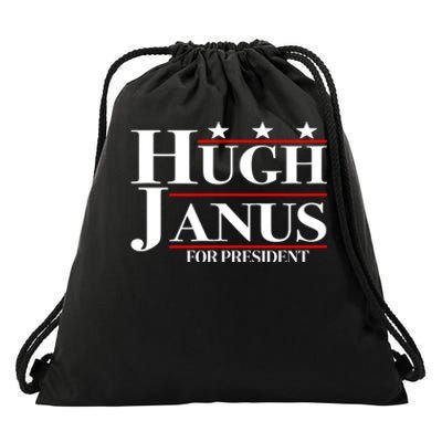 Hugh Janus Funny Presidential Election President 2024 Drawstring Bag