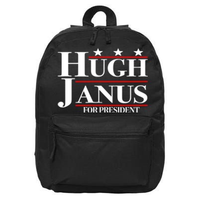 Hugh Janus Funny Presidential Election President 2024 16 in Basic Backpack