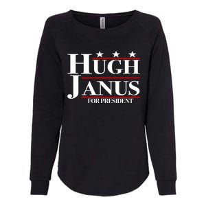 Hugh Janus Funny Presidential Election President 2024 Womens California Wash Sweatshirt