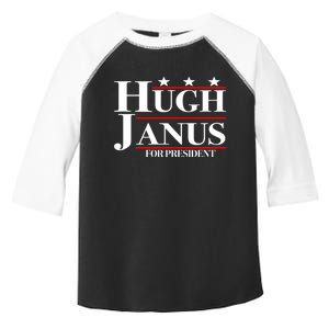 Hugh Janus Funny Presidential Election President 2024 Toddler Fine Jersey T-Shirt