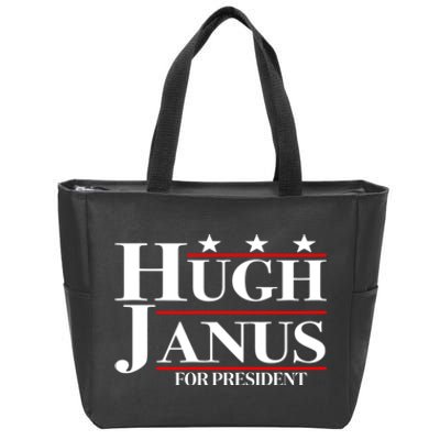 Hugh Janus Funny Presidential Election President 2024 Zip Tote Bag