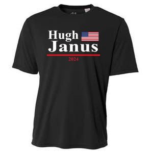 Hugh Janus Funny Presidential Election President 2024 Cooling Performance Crew T-Shirt