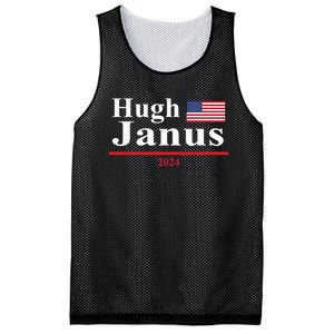 Hugh Janus Funny Presidential Election President 2024 Mesh Reversible Basketball Jersey Tank