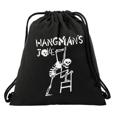 HangmanS Joke Funny Halloween Drawstring Bag