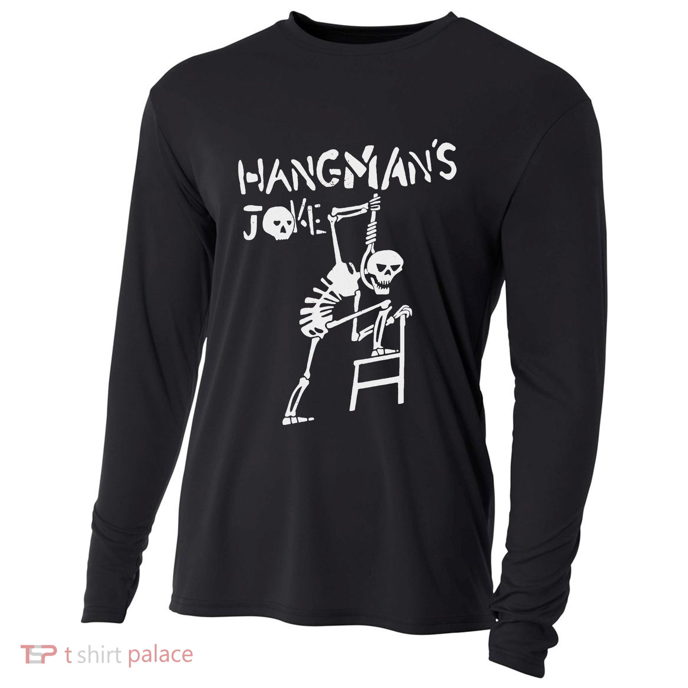 HangmanS Joke Funny Halloween Cooling Performance Long Sleeve Crew