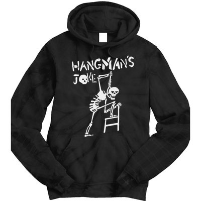HangmanS Joke Funny Halloween Tie Dye Hoodie
