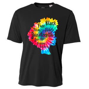 Happy Juneteenth Freedom Day African American June 19th 1965 Cooling Performance Crew T-Shirt