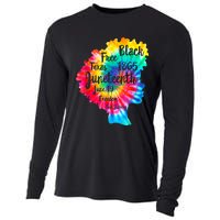 Happy Juneteenth Freedom Day African American June 19th 1965 Cooling Performance Long Sleeve Crew