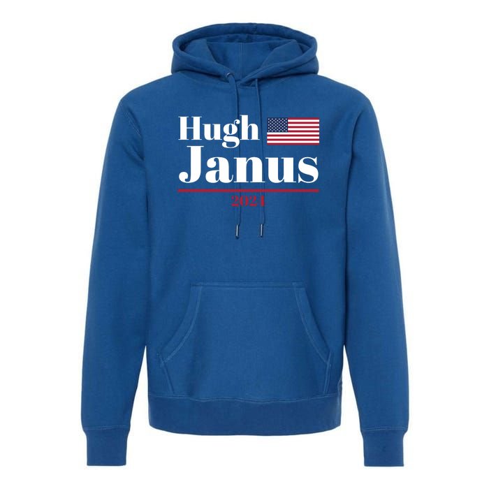 Hugh Janus Funny Presidential Election President 2024 Premium Hoodie