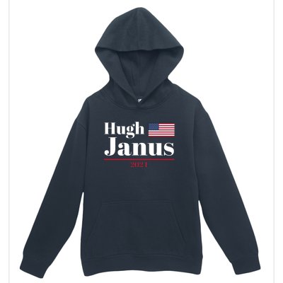 Hugh Janus Funny Presidential Election President 2024 Urban Pullover Hoodie