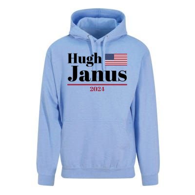 Hugh Janus Funny Presidential Election President 2024 Unisex Surf Hoodie