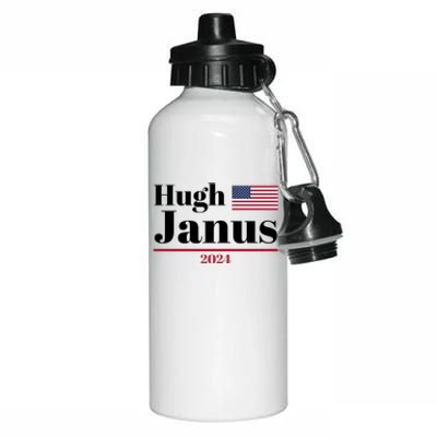 Hugh Janus Funny Presidential Election President 2024 Aluminum Water Bottle