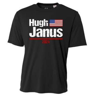 Hugh Janus Funny Presidential Election President 2024 Cooling Performance Crew T-Shirt