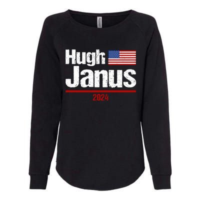 Hugh Janus Funny Presidential Election President 2024 Womens California Wash Sweatshirt