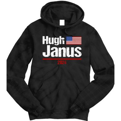 Hugh Janus Funny Presidential Election President 2024 Tie Dye Hoodie