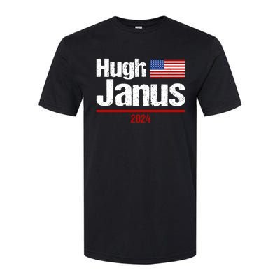 Hugh Janus Funny Presidential Election President 2024 Softstyle CVC T-Shirt