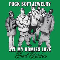 Hard Jewelry Fuck Soft Jewelry All My Homies Love Bad Bitches Kids T-Shirt