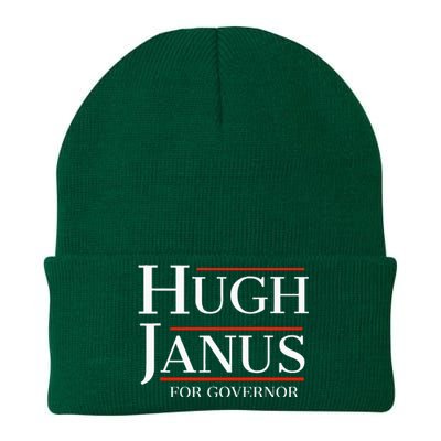 Hugh Janus For Governor Funny Meme Gag Gift Knit Cap Winter Beanie