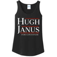 Hugh Janus For Governor Funny Meme Gag Gift Ladies Essential Tank