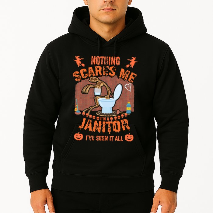 HALLOWEEN JANITORSJANITOR FUNNY HALLOWEEN SAYINGS Hoodie