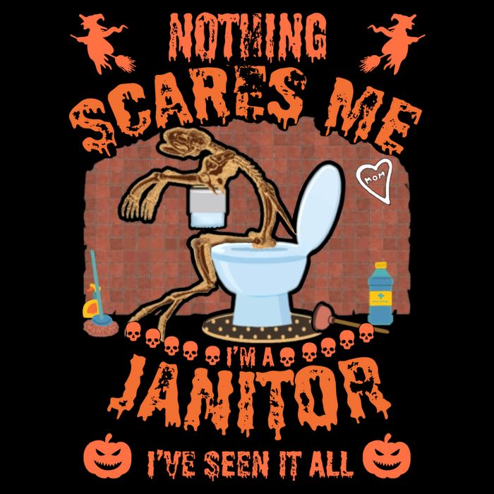 HALLOWEEN JANITORSJANITOR FUNNY HALLOWEEN SAYINGS Hoodie