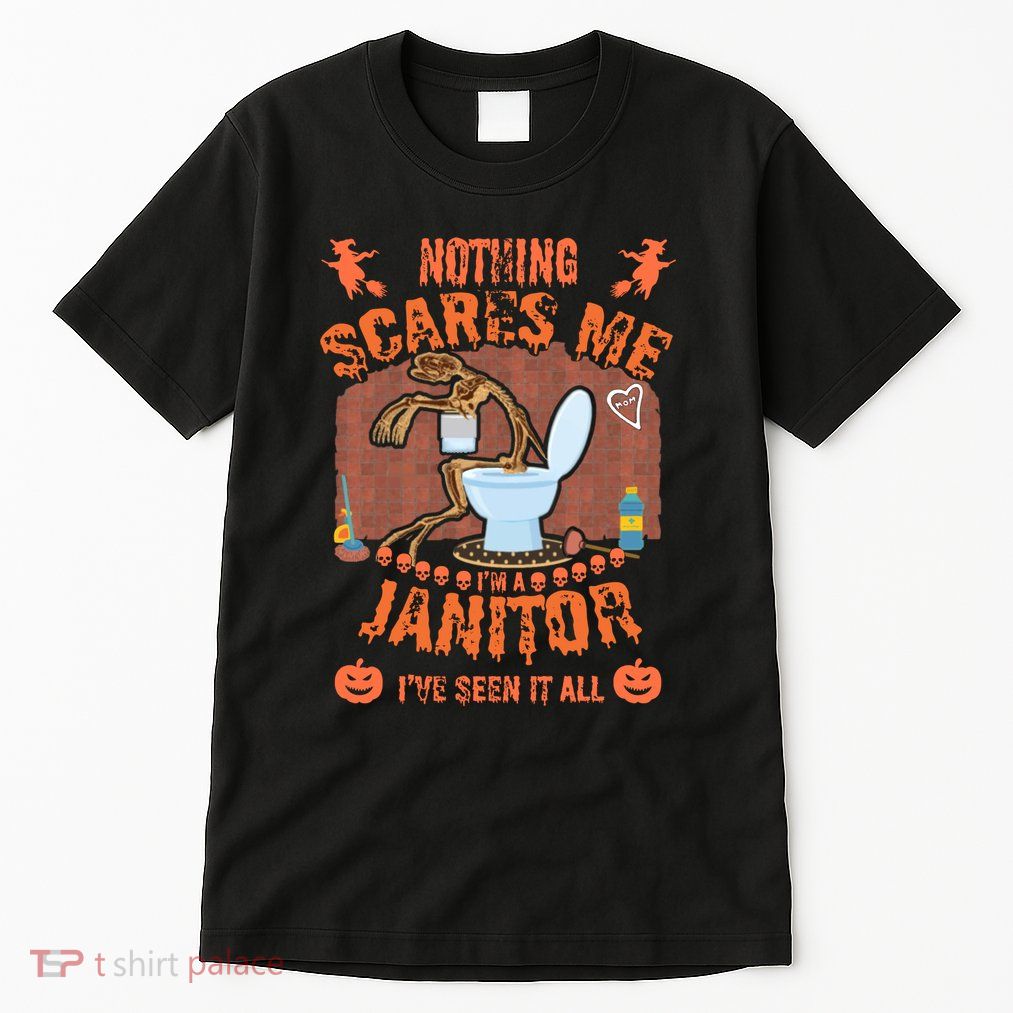 HALLOWEEN JANITORSJANITOR FUNNY HALLOWEEN SAYINGS Tall T-Shirt