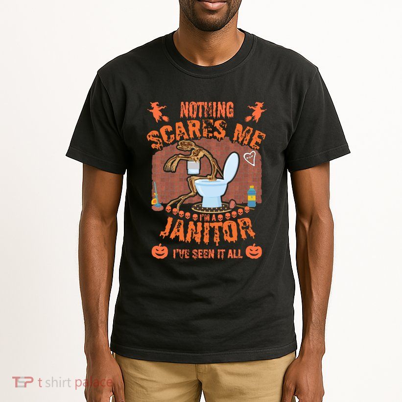 HALLOWEEN JANITORSJANITOR FUNNY HALLOWEEN SAYINGS Tall T-Shirt