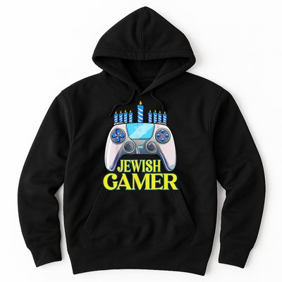 Hanukkah Jewish Gamer Video Game Christmas Xmas Boys Hoodie