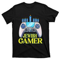 Hanukkah Jewish Gamer Video Game Christmas Xmas Boys T-Shirt