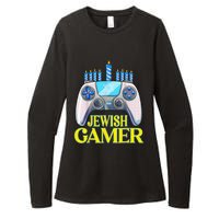 Hanukkah Jewish Gamer Video Game Christmas Xmas Boys Womens CVC Long Sleeve Shirt