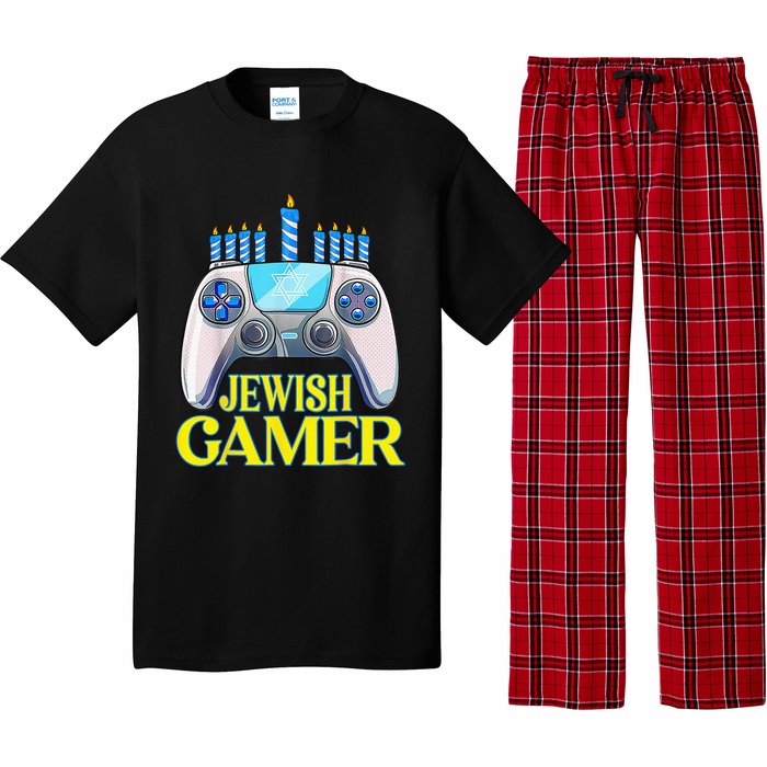 Hanukkah Jewish Gamer Video Game Christmas Xmas Boys Pajama Set