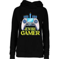 Hanukkah Jewish Gamer Video Game Christmas Xmas Boys Womens Funnel Neck Pullover Hood