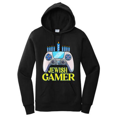 Hanukkah Jewish Gamer Video Game Christmas Xmas Boys Women's Pullover Hoodie