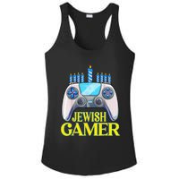 Hanukkah Jewish Gamer Video Game Christmas Xmas Boys Ladies PosiCharge Competitor Racerback Tank