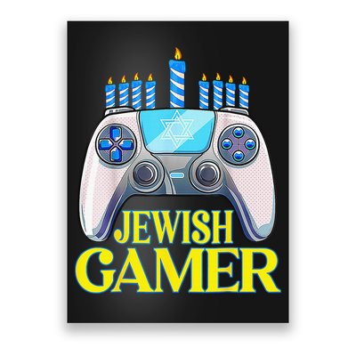 Hanukkah Jewish Gamer Video Game Christmas Xmas Boys Poster